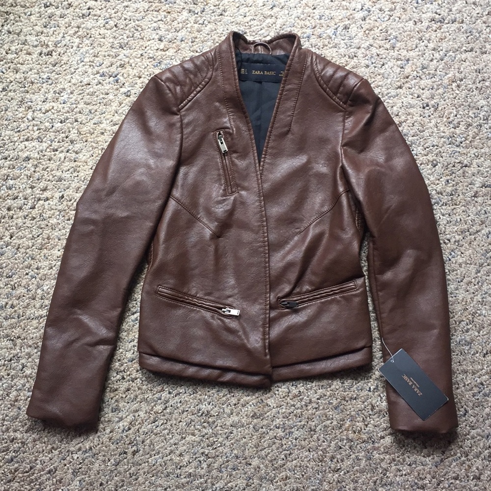 Brown Zara jacket